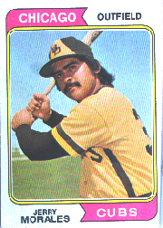 1974 Topps Baseball Cards      258     Jerry Morales